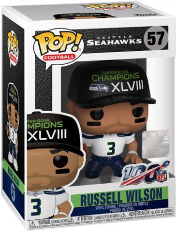 Figurine Funko Pop! N°57 - NFL : Seahawks - Russell Wilson (sb Champions Xlviii)